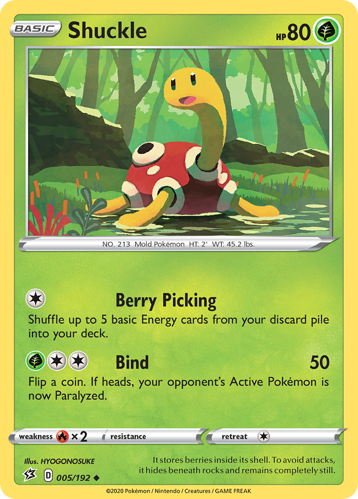 Shuckle (005/192) [Sword & Shield: Rebel Clash] | North Game Den