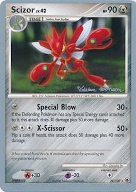 Scizor LV.42 (29/100) (Intimidation - Tristan Robinson) [World Championships 2008] | North Game Den