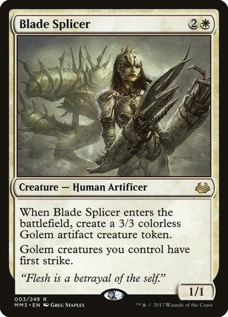 Blade Splicer [Modern Masters 2017] | North Game Den