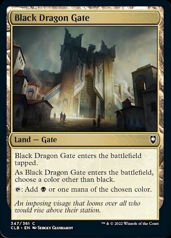 Black Dragon Gate [Commander Legends: Battle for Baldur's Gate] | North Game Den