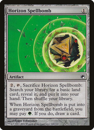 Horizon Spellbomb [Scars of Mirrodin] | North Game Den