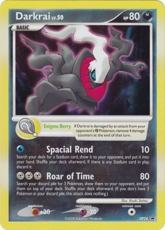 Darkrai (DP24) (Jumbo Card) [Diamond & Pearl: Black Star Promos] | North Game Den