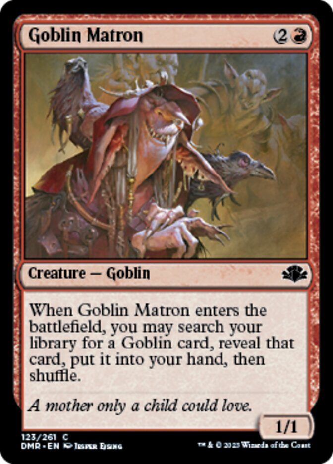 Goblin Matron [Dominaria Remastered] | North Game Den