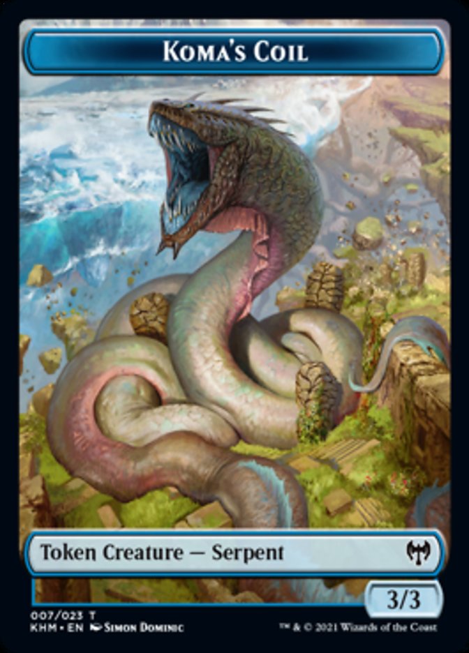 Koma's Coil Token [Kaldheim] | North Game Den