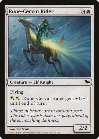 Rune-Cervin Rider [Shadowmoor] | North Game Den