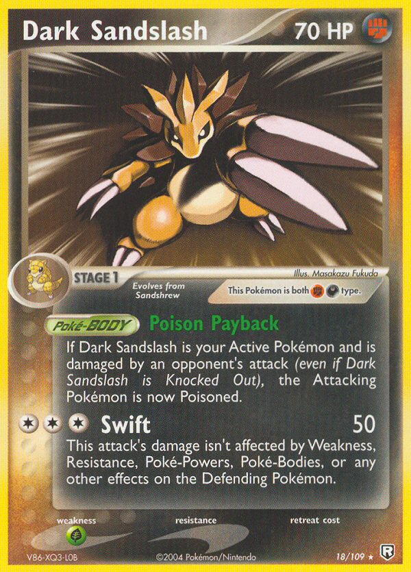 Dark Sandslash (18/109) [EX: Team Rocket Returns] | North Game Den