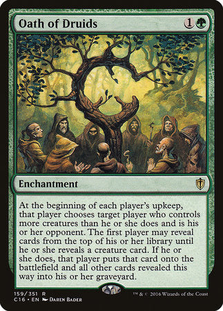 Oath of Druids [Commander 2016] | North Game Den
