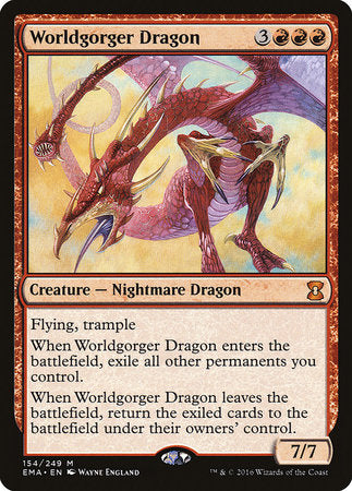 Worldgorger Dragon [Eternal Masters] | North Game Den