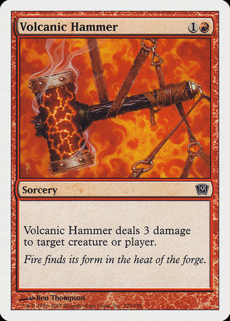 Volcanic Hammer [Ninth Edition] | North Game Den