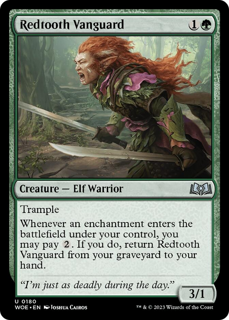 Redtooth Vanguard [Wilds of Eldraine] | North Game Den