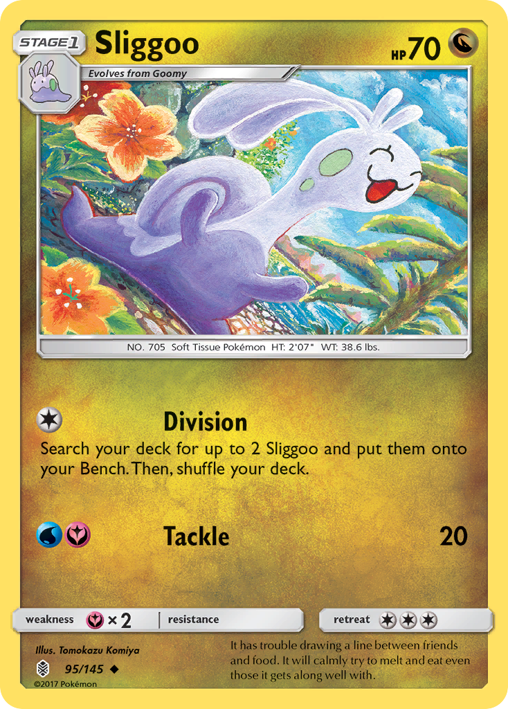 Sliggoo (95/145) [Sun & Moon: Guardians Rising] | North Game Den