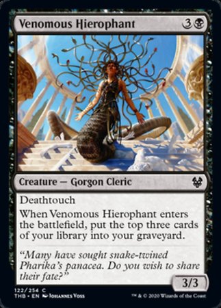 Venomous Hierophant [Theros Beyond Death] | North Game Den