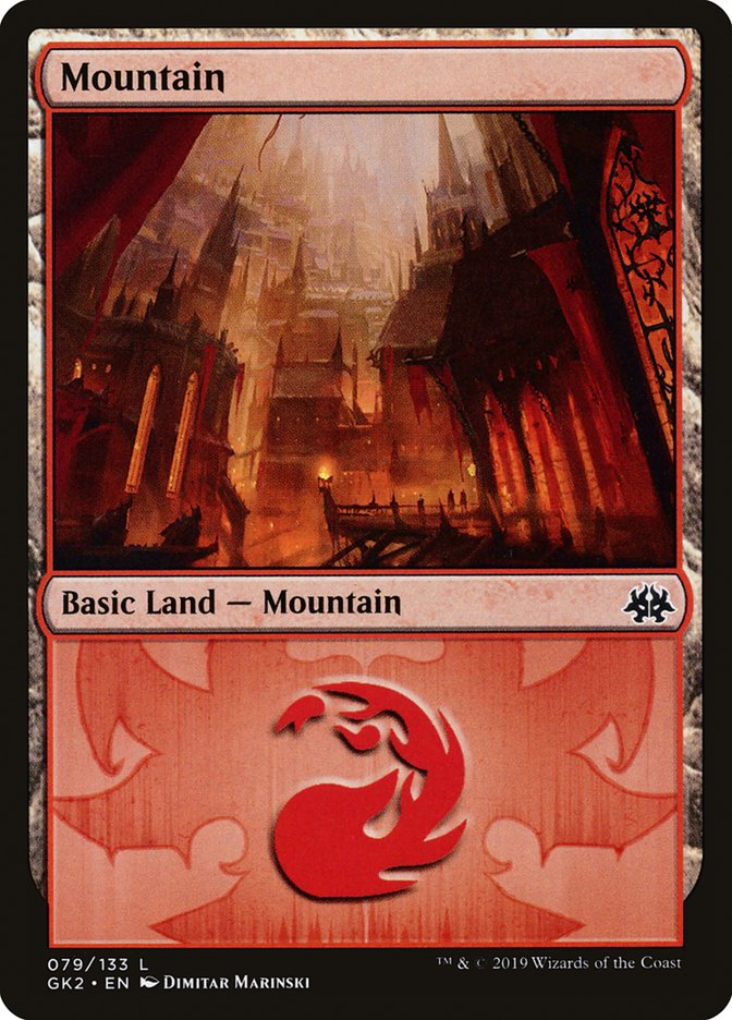 Mountain (79) [Ravnica Allegiance Guild Kit] | North Game Den