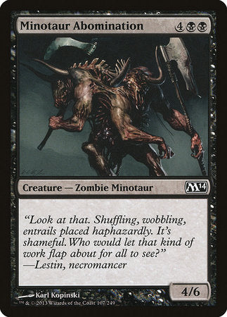 Minotaur Abomination [Magic 2014] | North Game Den