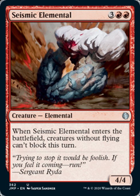 Seismic Elemental [Jumpstart] | North Game Den