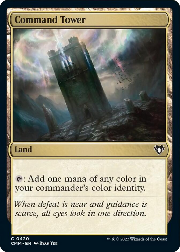 Command Tower [Commander Masters] | North Game Den