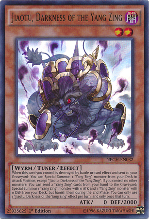 Jiaotu, Darkness of the Yang Zing [NECH-EN032] Ultra Rare | North Game Den
