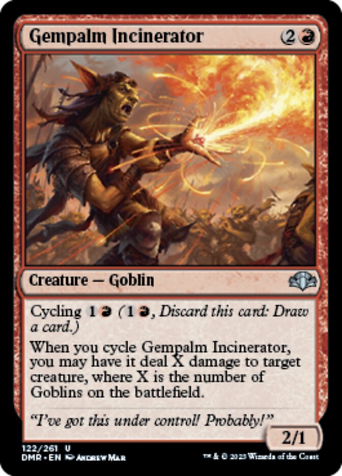 Gempalm Incinerator [Dominaria Remastered] | North Game Den