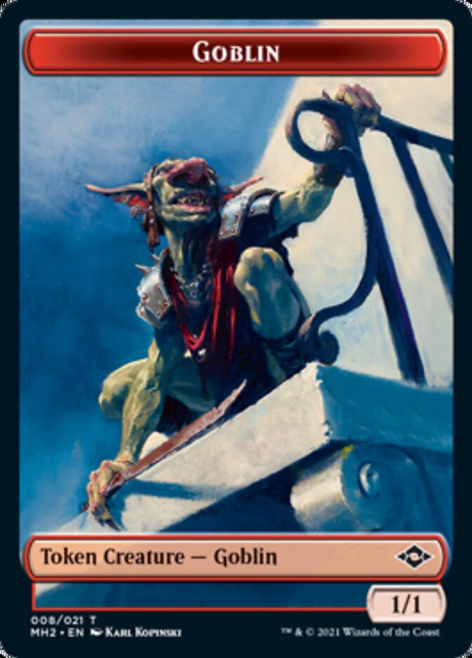 Goblin Token [Modern Horizons 2 Tokens] | North Game Den