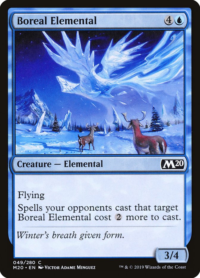 Boreal Elemental [Core Set 2020] | North Game Den
