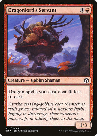 Dragonlord's Servant [Iconic Masters] | North Game Den