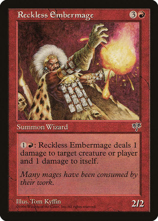Reckless Embermage [Mirage] | North Game Den