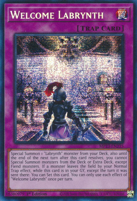 Welcome Labrynth [MP23-EN235] Prismatic Secret Rare | North Game Den