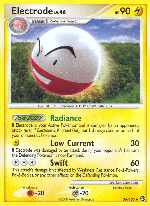 Electrode (36/100) [Diamond & Pearl: Stormfront] | North Game Den