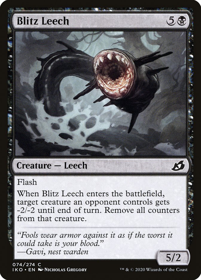 Blitz Leech [Ikoria: Lair of Behemoths] | North Game Den