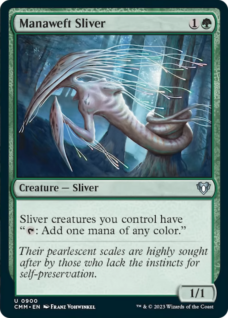 Manaweft Sliver [Commander Masters] | North Game Den