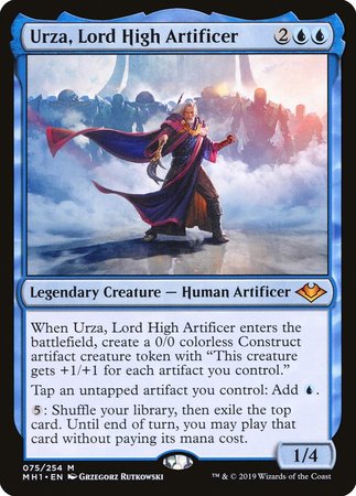 Urza, Lord High Artificer [Modern Horizons] | North Game Den