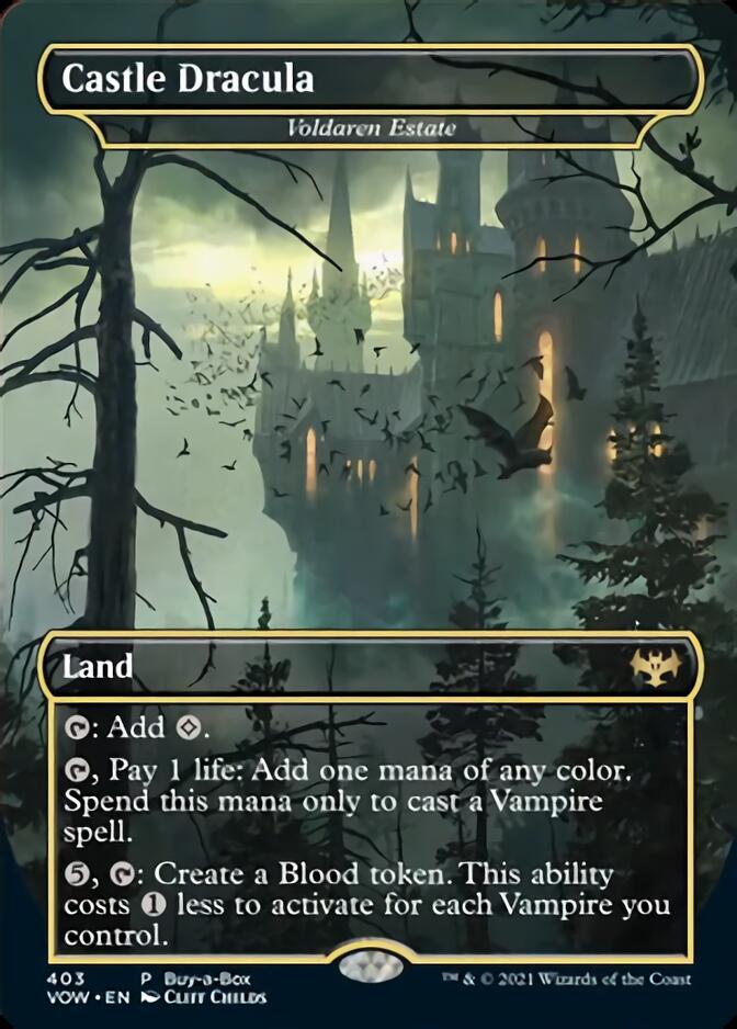 Voldaren Estate - Castle Dracula (Buy-A-Box) [Innistrad: Crimson Vow] | North Game Den