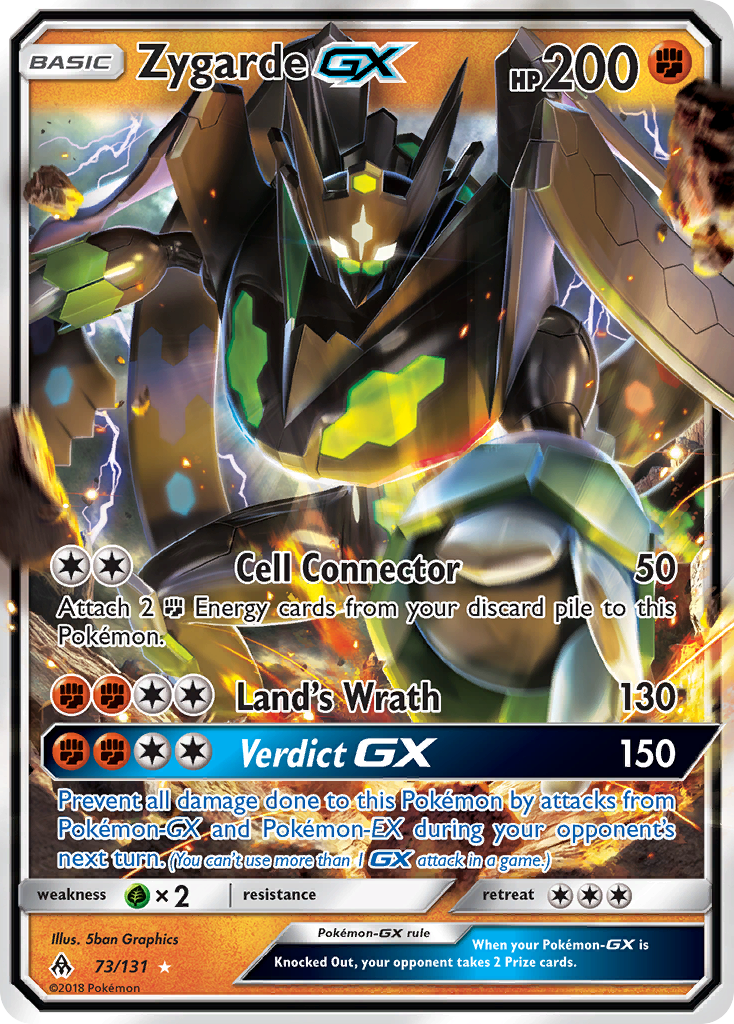 Zygarde GX (73/131) [Sun & Moon: Forbidden Light] | North Game Den