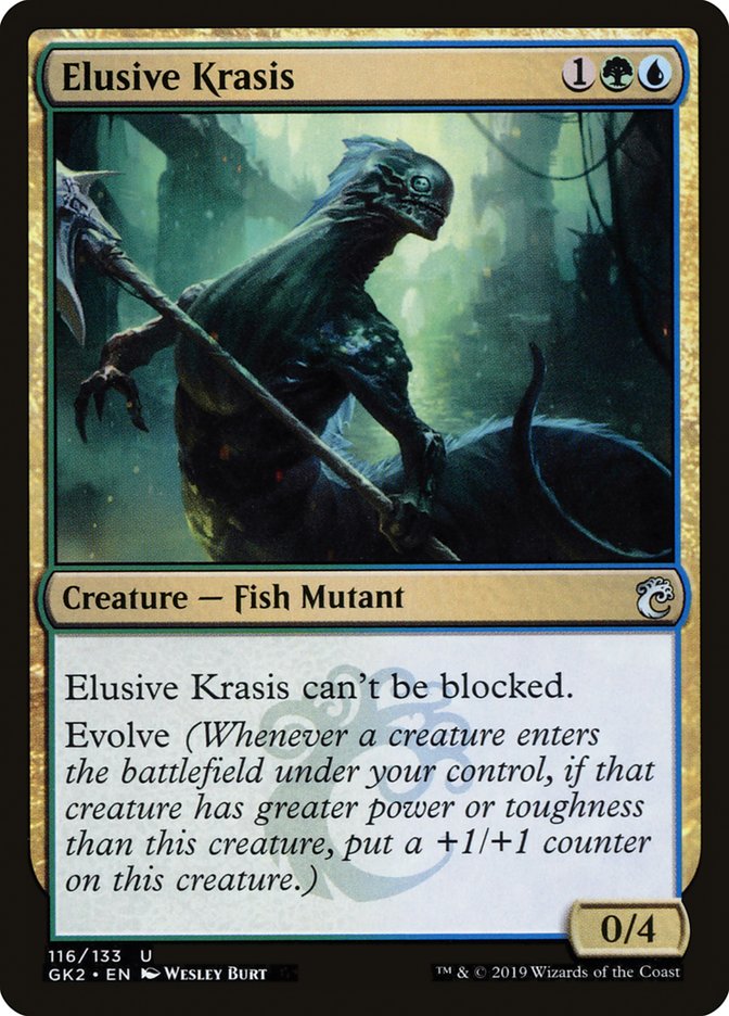 Elusive Krasis [Ravnica Allegiance Guild Kit] | North Game Den