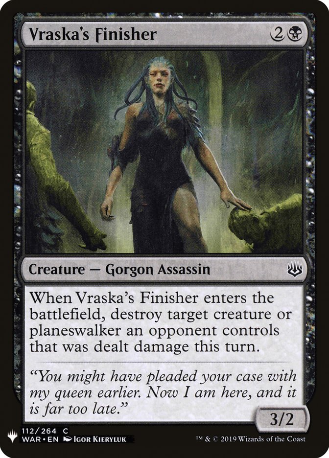 Vraska's Finisher [Mystery Booster] | North Game Den