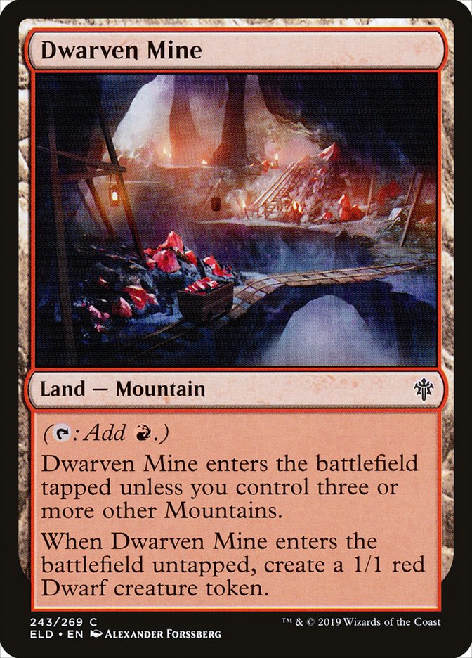 Dwarven Mine [Throne of Eldraine] | North Game Den