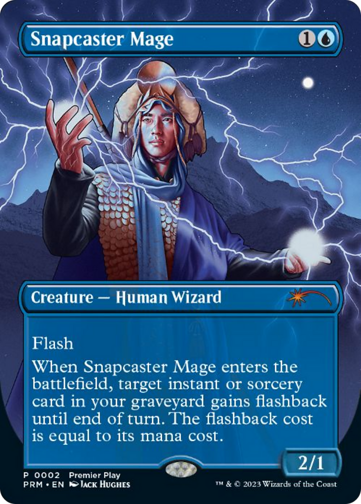 Snapcaster Mage (Borderless Alternate Art) [Regional Championship Qualifiers 2023] | North Game Den