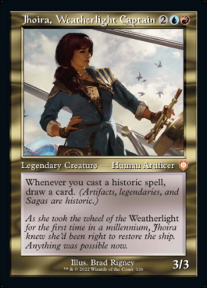 Jhoira, Weatherlight Captain (Retro) [The Brothers' War Commander] | North Game Den