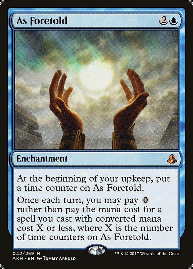 As Foretold [Amonkhet] | North Game Den