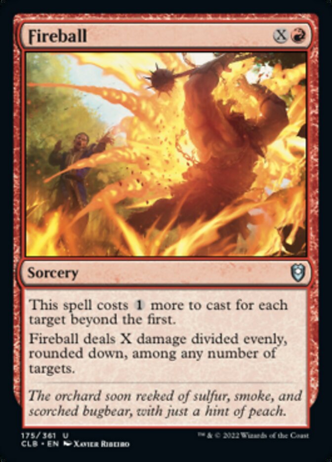 Fireball [Commander Legends: Battle for Baldur's Gate] | North Game Den