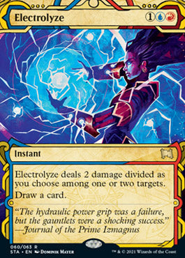 Electrolyze (Etched Foil) [Strixhaven Mystical Archive] | North Game Den