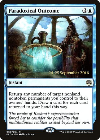 Paradoxical Outcome [Kaladesh Promos] | North Game Den