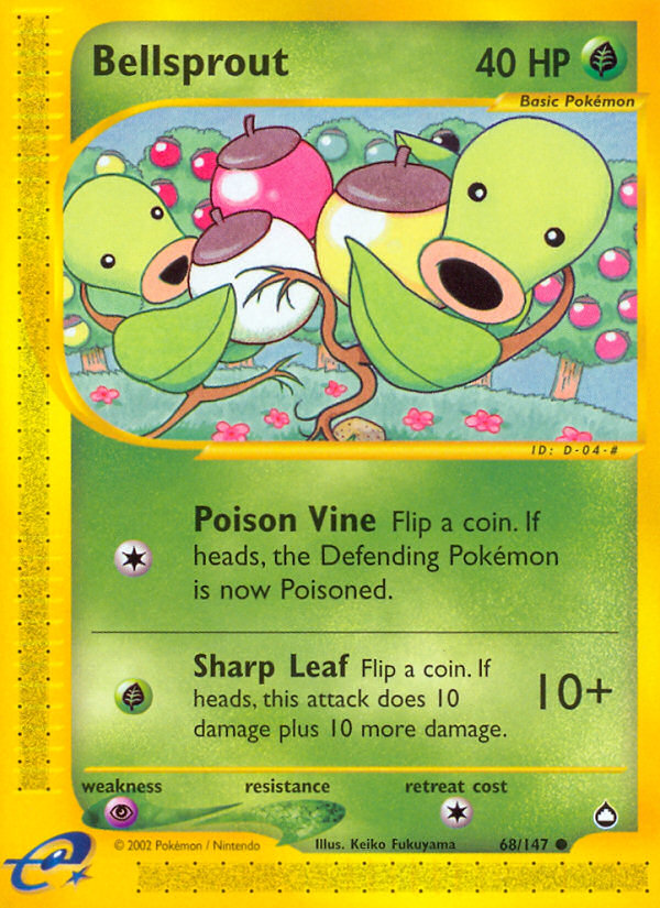 Bellsprout (68/147) [Aquapolis] | North Game Den