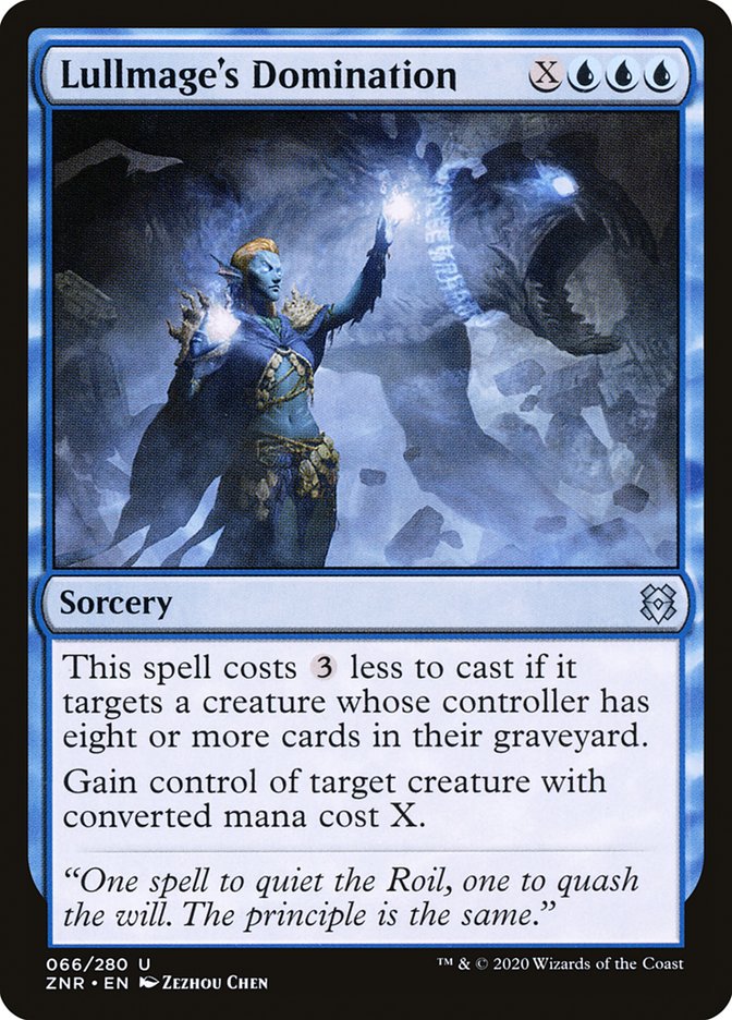 Lullmage's Domination [Zendikar Rising] | North Game Den