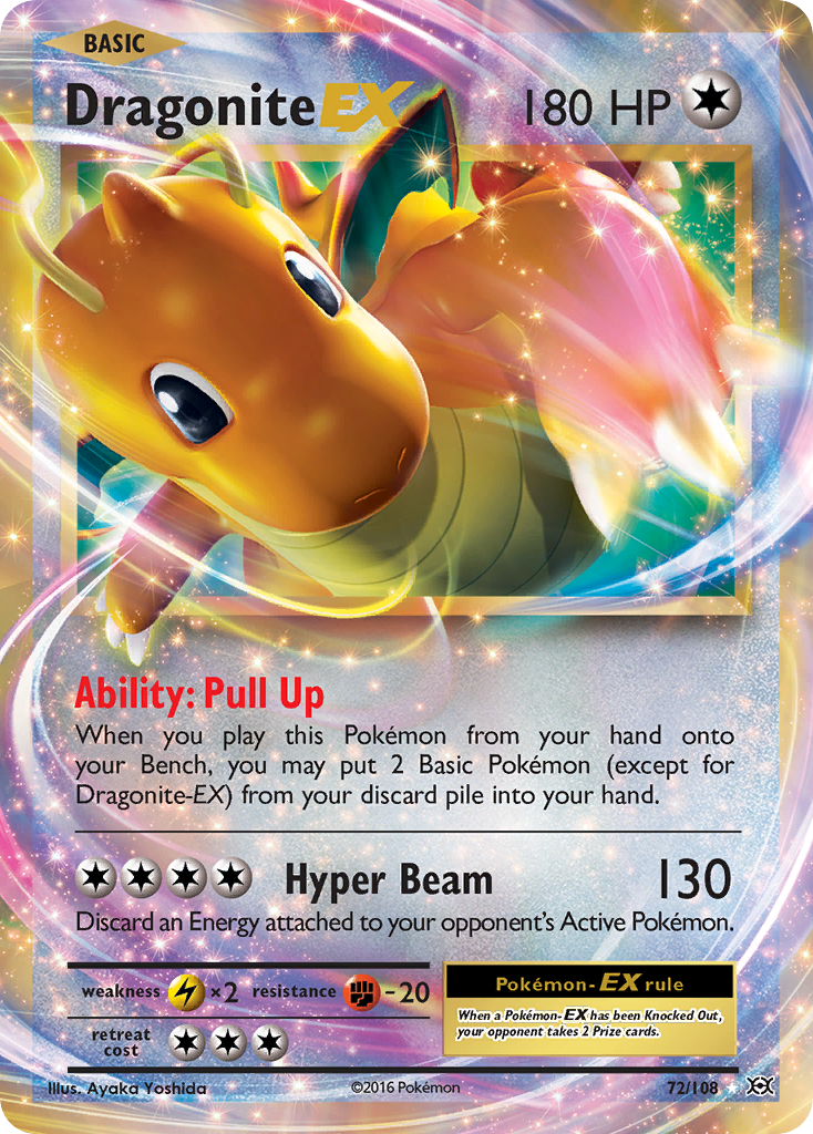 Dragonite EX (72/108) [XY: Evolutions] | North Game Den