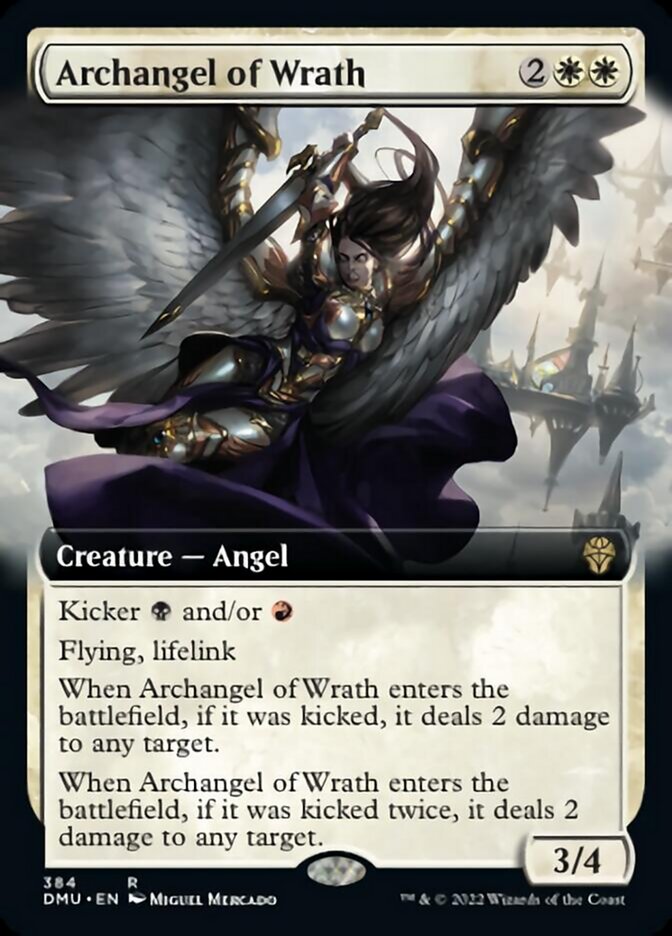 Archangel of Wrath (Extended Art) [Dominaria United] | North Game Den