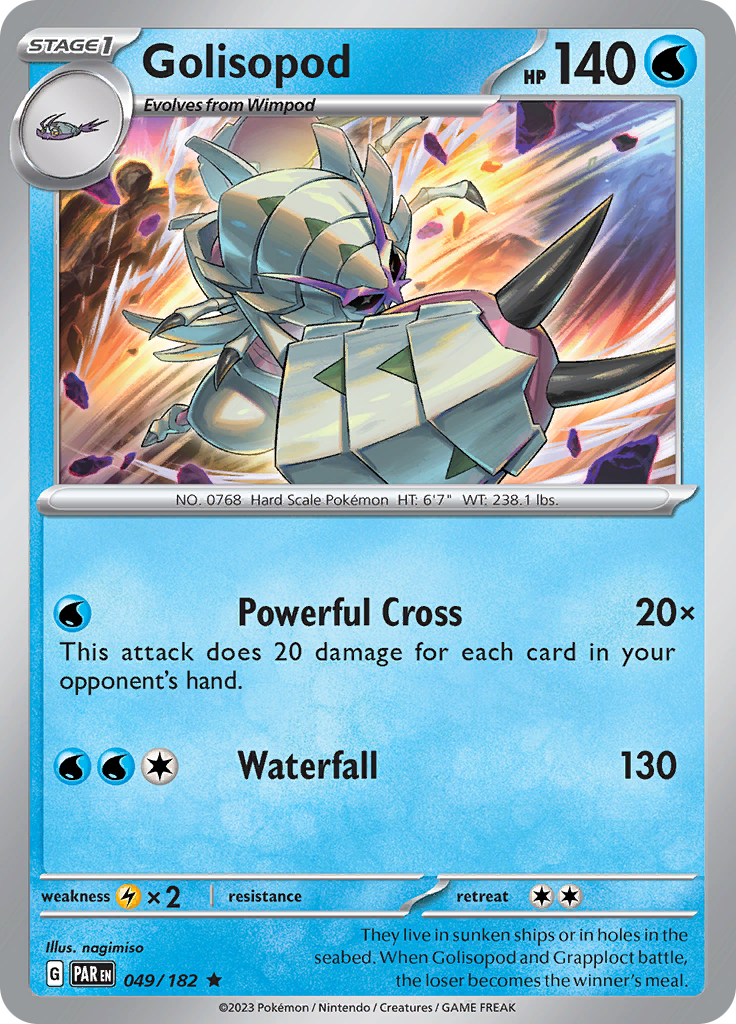 Golisopod (049/182) [Scarlet & Violet: Paradox Rift] | North Game Den