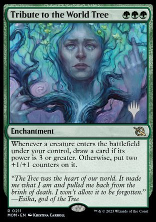 Tribute to the World Tree (Promo Pack) [March of the Machine Promos] | North Game Den