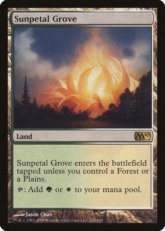 Sunpetal Grove [Magic 2010] | North Game Den