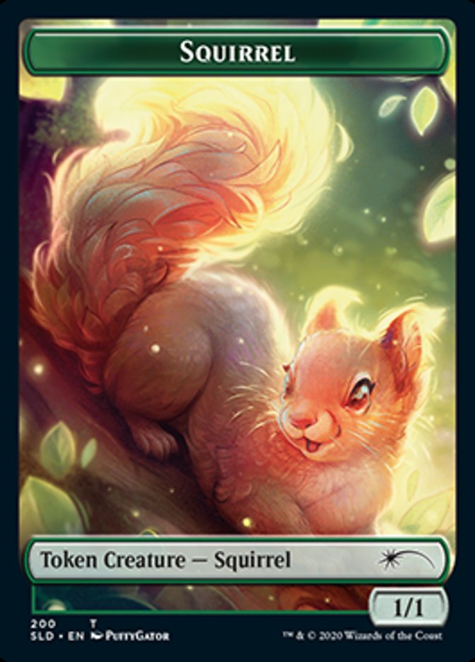 Squirrel Token [Secret Lair Drop Series] | North Game Den